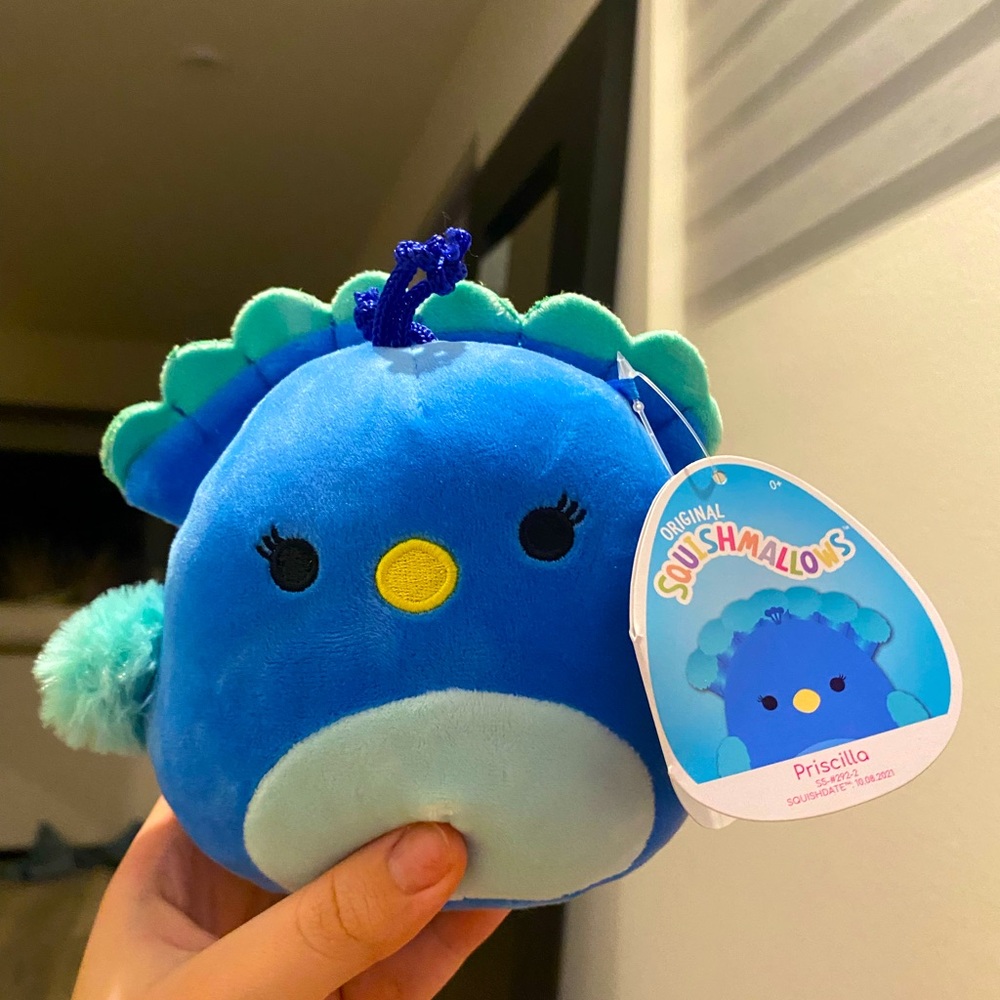 Priscilla Peacock squishmallow